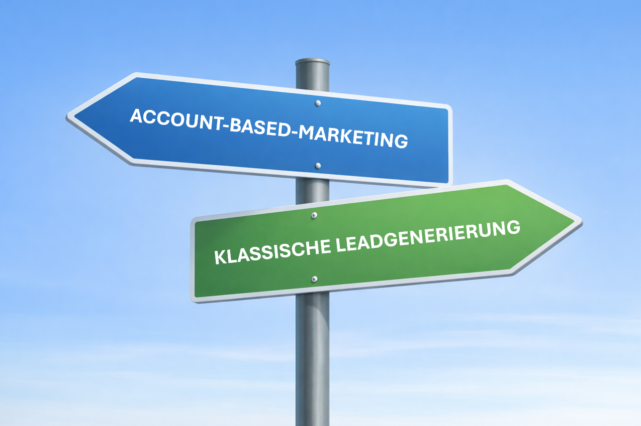 ABM vs. klassische Leadgenerierung: Zwei Strategien, ein Fundament